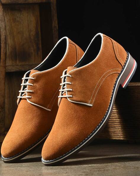 Buy Tan Casual Shoes for Men by DESIDERIO Online Ajio