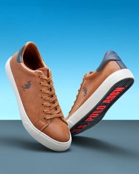 u.s. polo assn. Men Madryn 2.0 Logo Print Lace-Up Plimsolls-picture-12