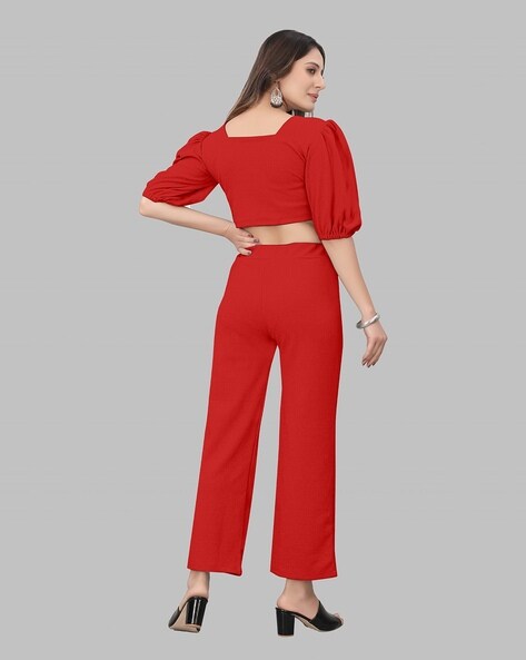 Buy Red Co-ord Sets for Women by N N Enterprise Online