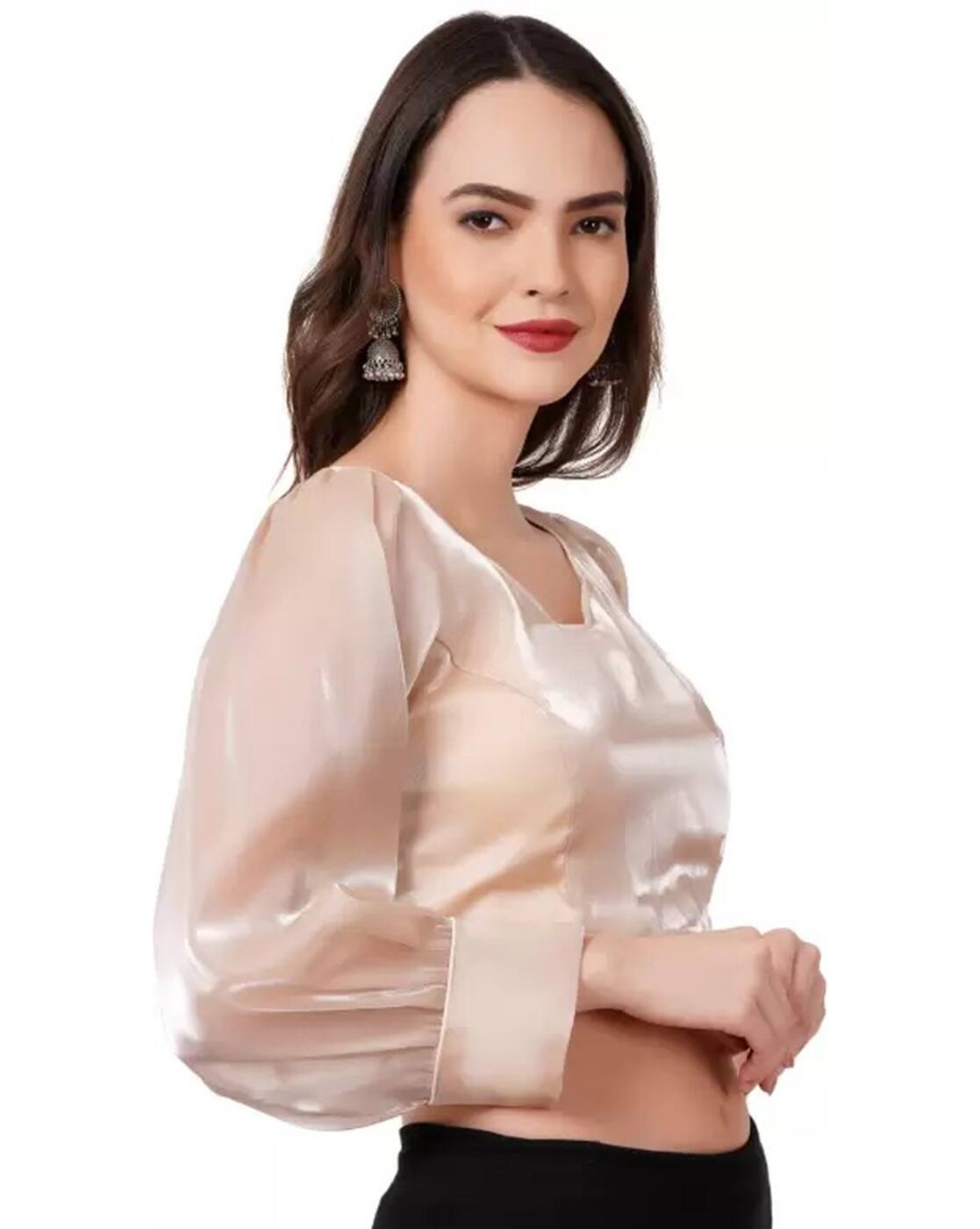 トップス OHOTORO Hill Puff Blouse cream OHOTORO Hill Puff Blouse cream OHOTORO Hill Puff Blouse