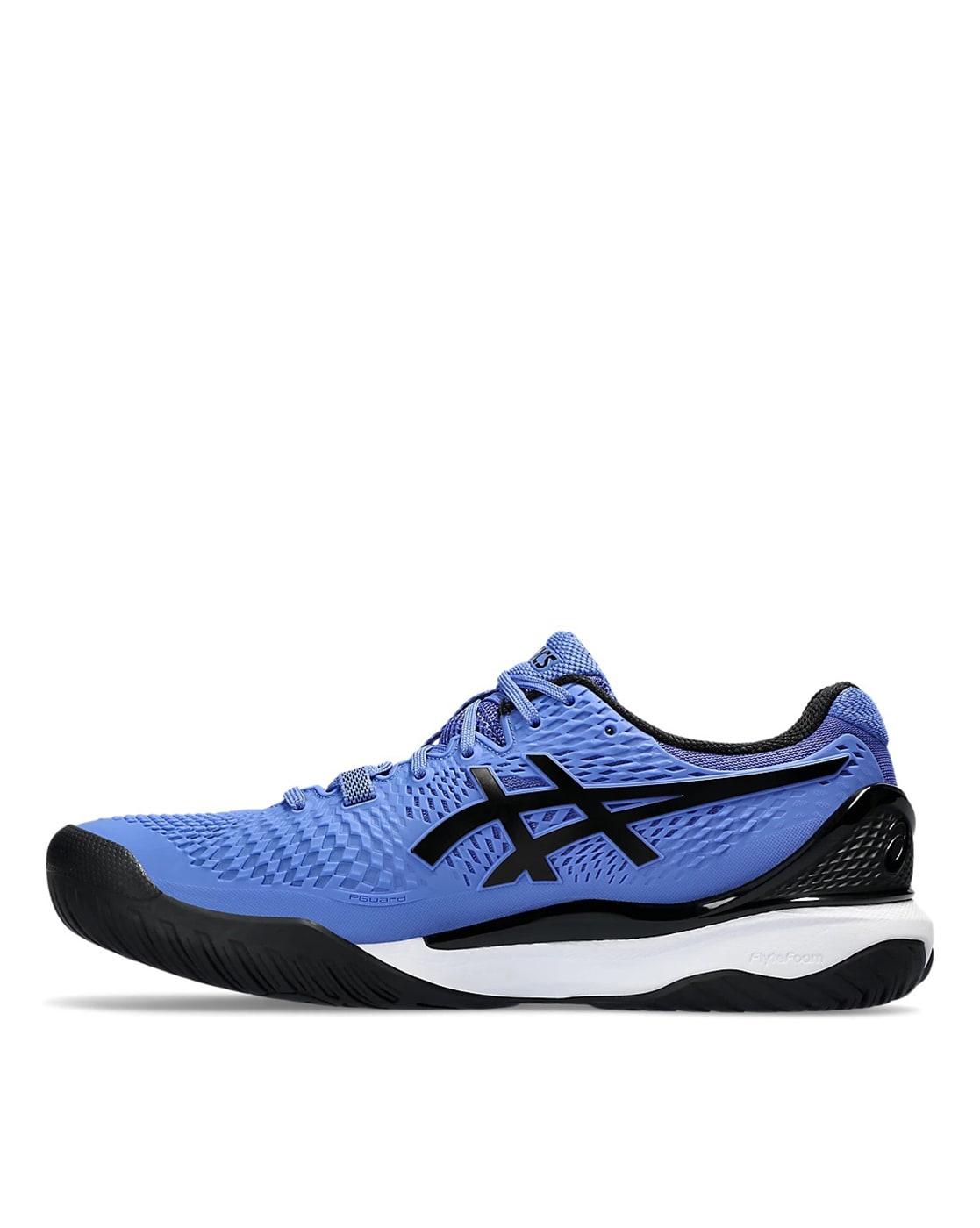 Blue Sneakers of Asics Brand. Stylish Lace-up Shoes for Warm Weather and a  Fitness Hall Editorial Stock Photo - Image of footwear, activity: 185668838