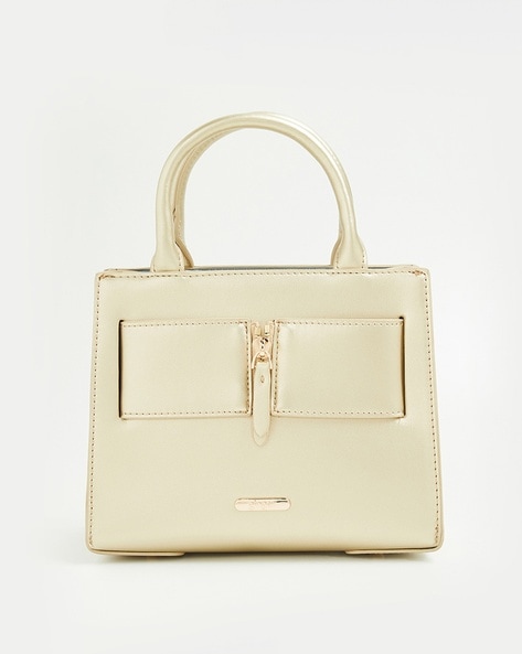 Buy Gold Handbags for Women by Ginger by lifestyle Online Ajio