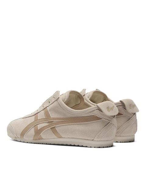 Buy Onitsuka Tiger Men Mexico 66 Slip-On Sneakers | Beige Color