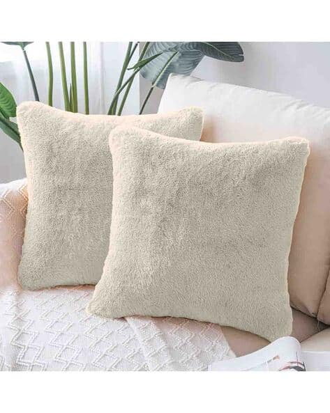 Pillow Covers White Fur Couch Pillows Our $17 Walmart Throw