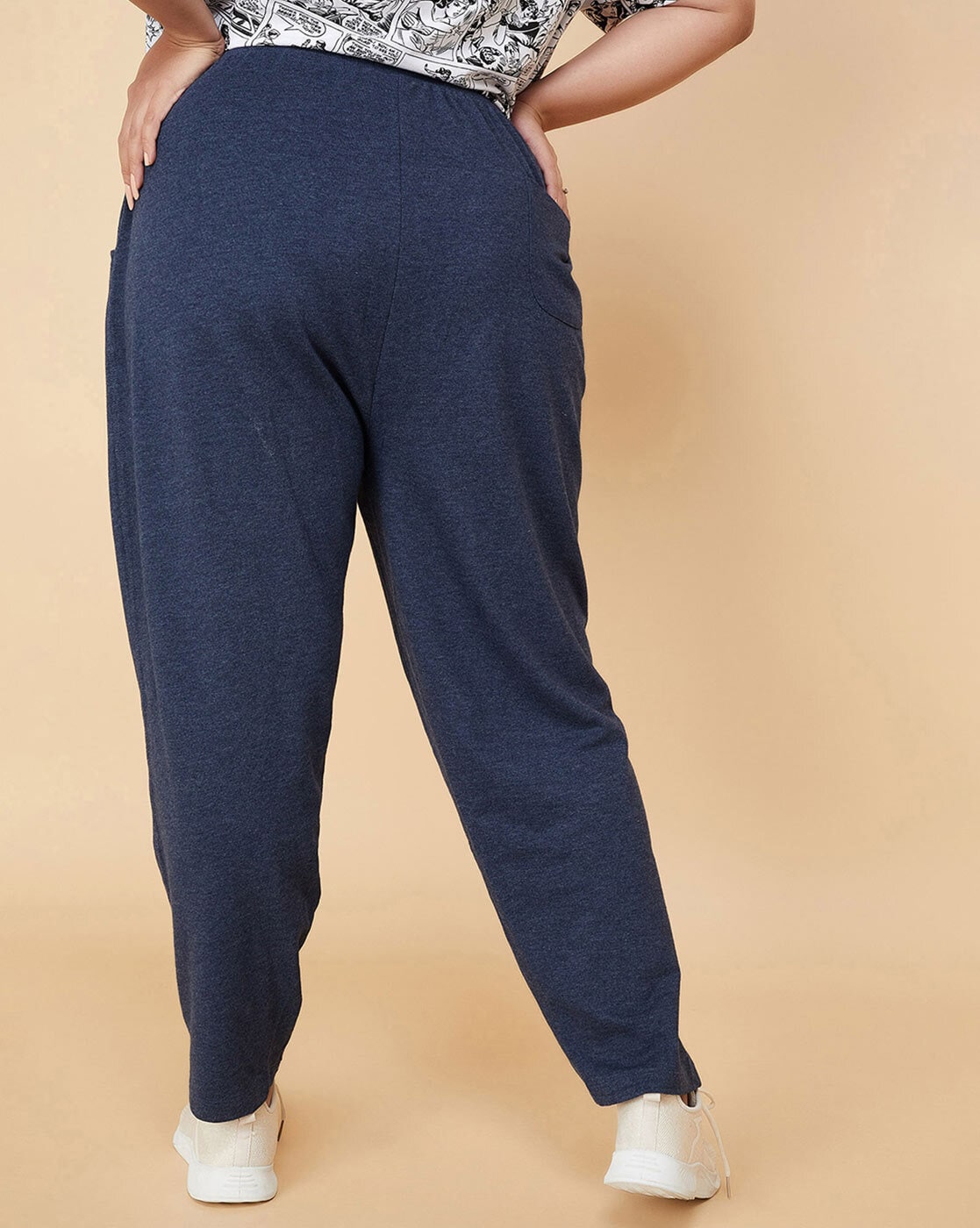 Buy Blue Track Pants for Women by MAX Online