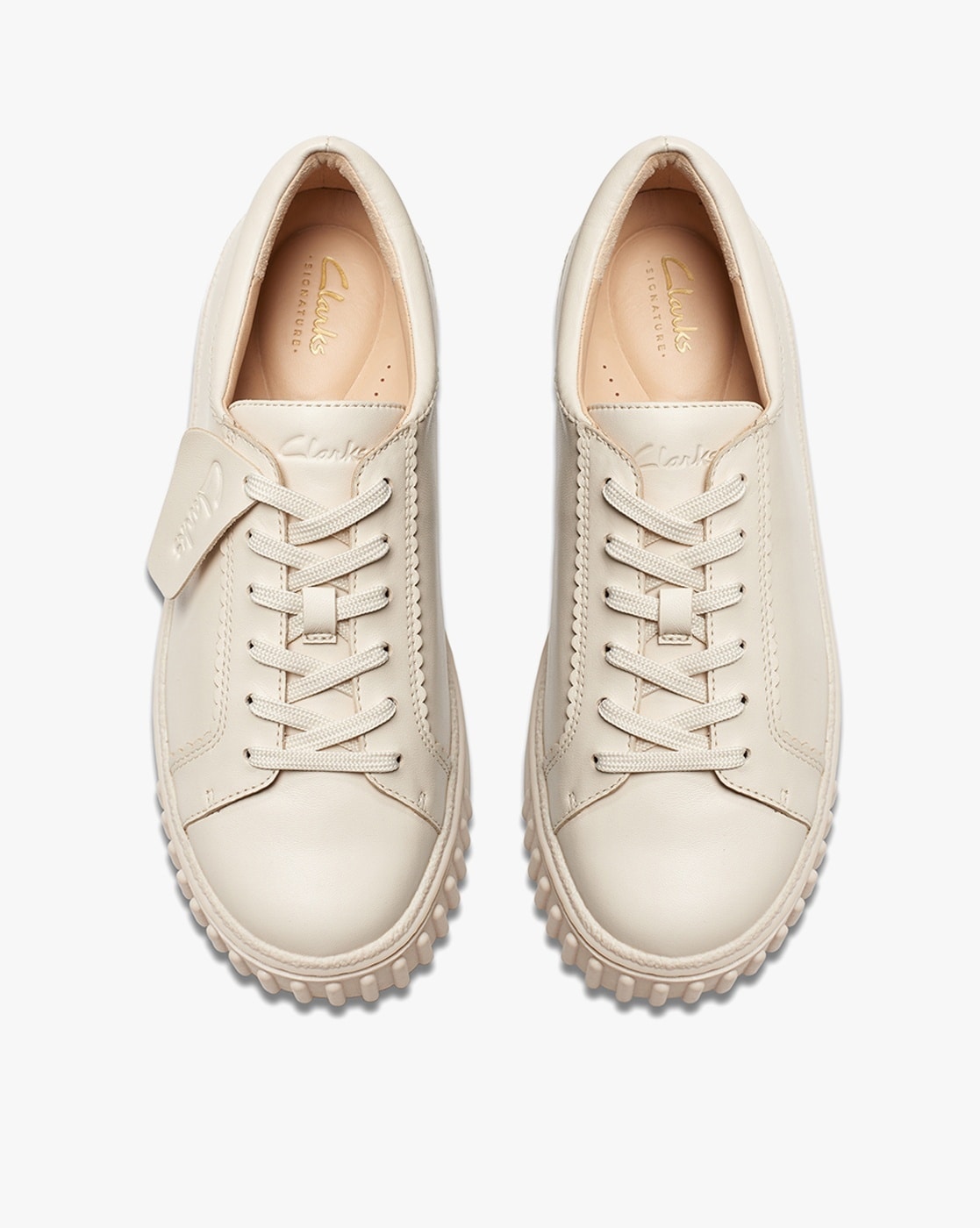 Buy Cream Sneakers for Women by CLARKS Online Ajio