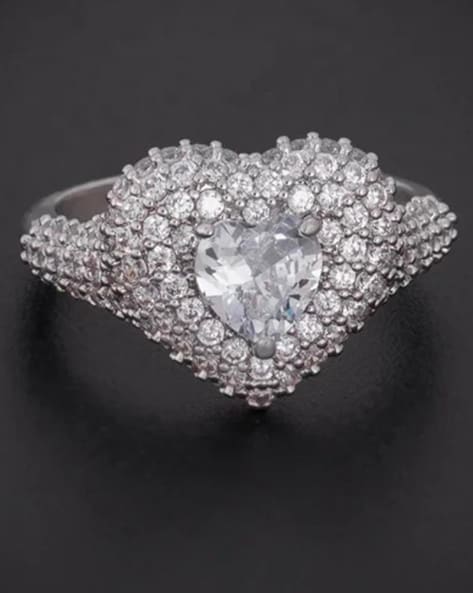 Buy wholesale Women Silver Adjustable Ring Fashion Jewelry Gold Plated