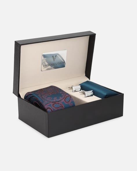 van heusen tie and cufflink set price