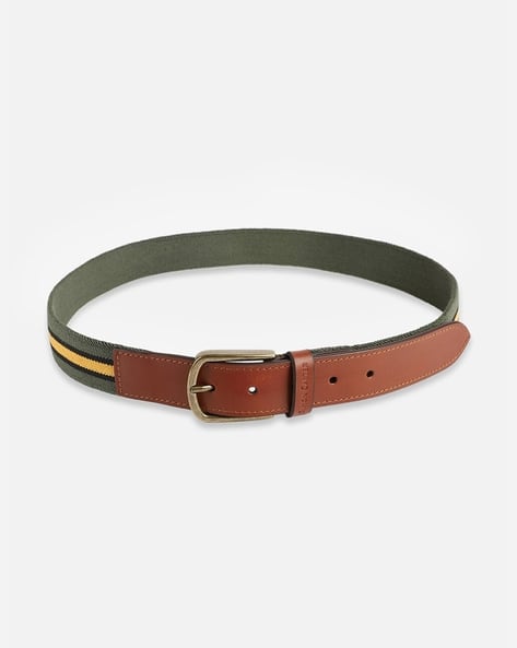 Buy Olive Belts for Men by SIMON CARTER Online