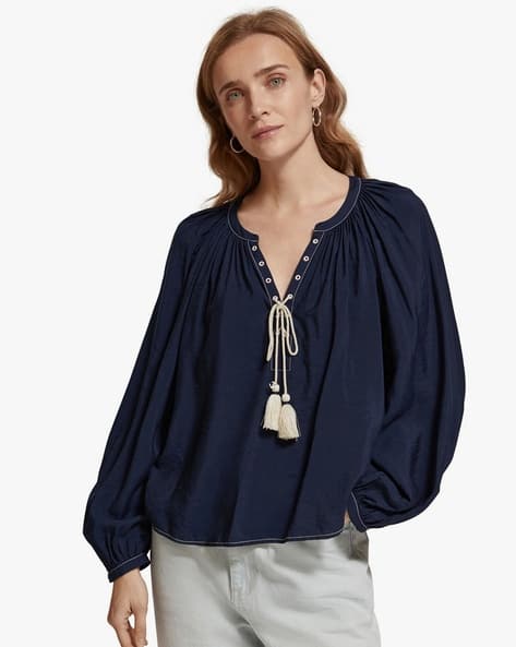 meer. 購入　BAROON SLEEVE TOPS Buy JEFFY Sweeheart Neck Crop top | Stylish Balloon Sleeves top