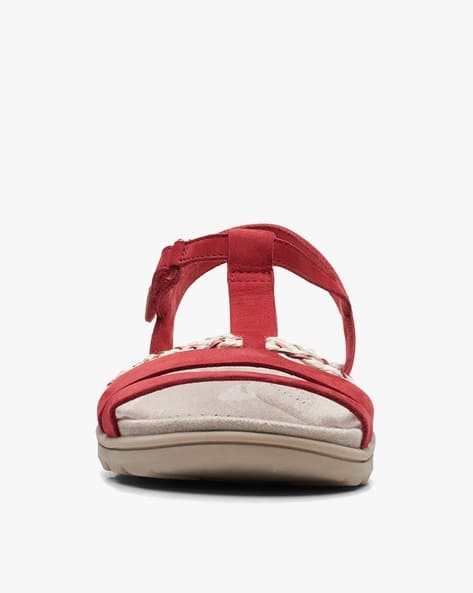 Buy Red Flat Sandals for Women by CLARKS Online