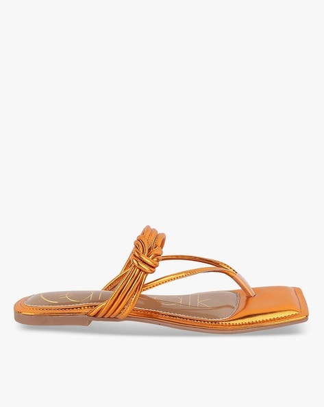 Catwalk Women Thong-Strap Flat Sandals