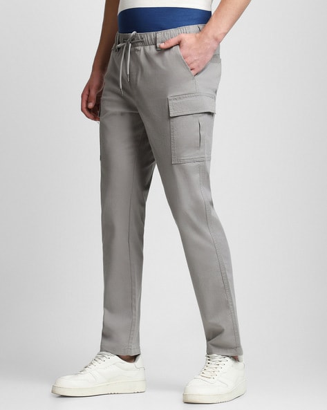 Flat Front Slim Fit Cargo Pants