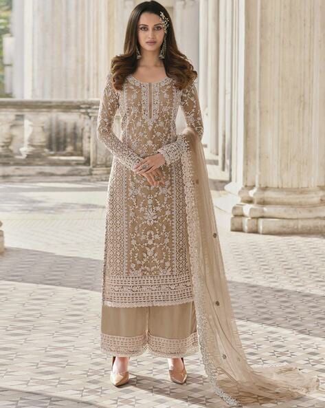 Women Embroidered 3 Piece Dress Material