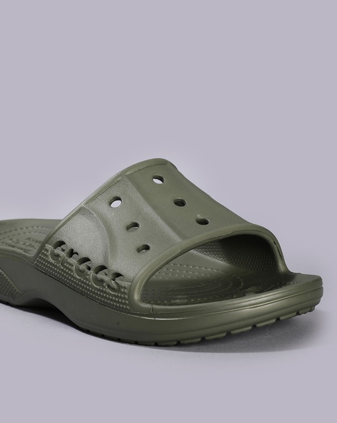 Crocs baya slides best sale