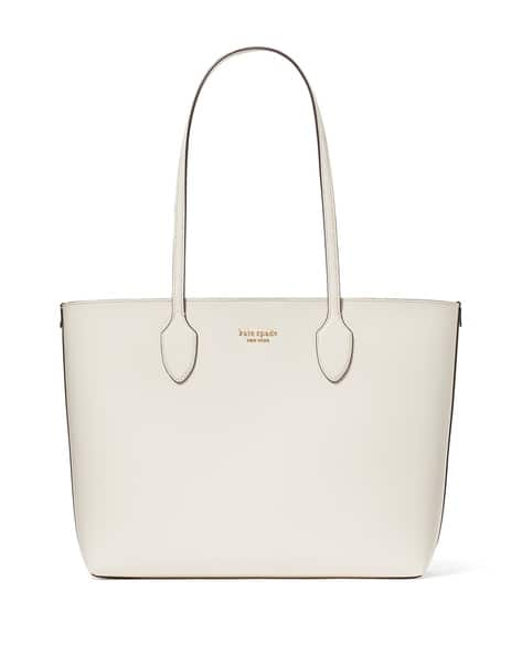 Buy KATE SPADE Bleecker Large Tote Bag Cream Color Women AJIO LUXE