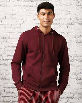 nobero Full-Length Sleeves Hoodie with Zip Closure-picture-42