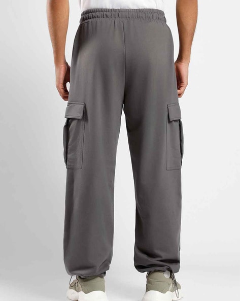 Men's fleece 2025 cargo joggers