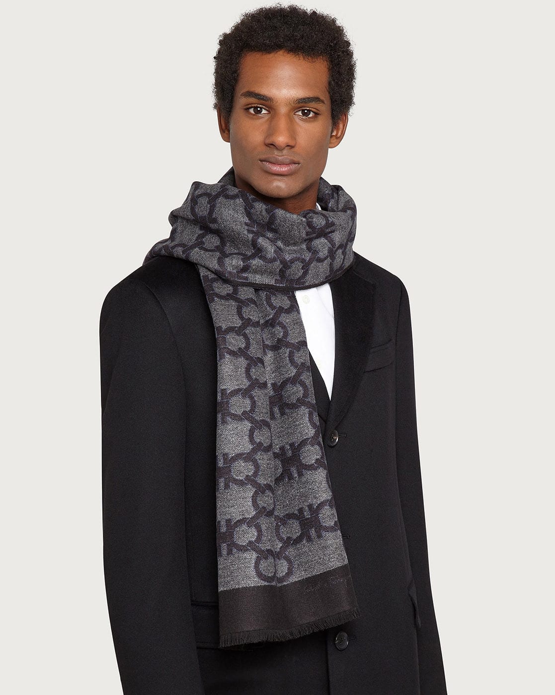Gancini Jacquard Scarf
