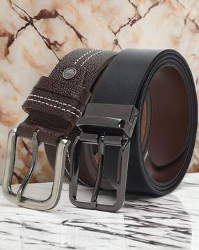 Buy Black Belts for Men by CRUSSET Online