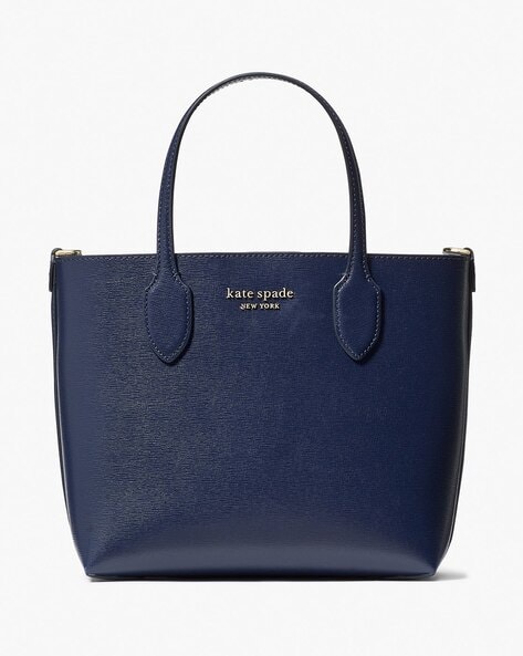 Kate Spade Navy Pebbled Leather Satchel Handbag - $45 - From Rukiya