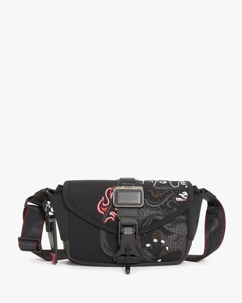 Alpha Bravo Compass Medium Flap Crossbody Bag