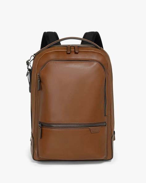 Buy TUMI Bradner Laptop Backpack | Cognac Brown Color Men | AJIO LUXE