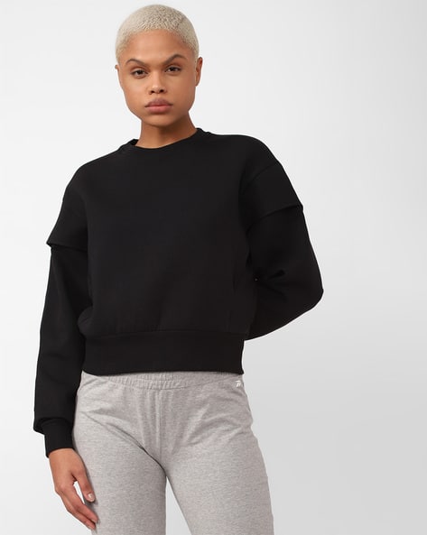 Reebok Women Regular Fit Sweatshirt
