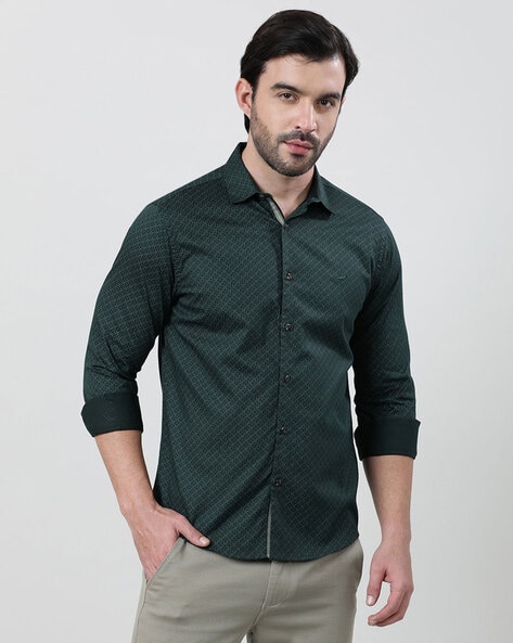 Men Printed Regular Fit Shirt