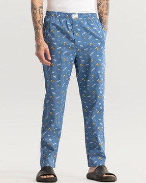 Printed Woven Pyjama Pants