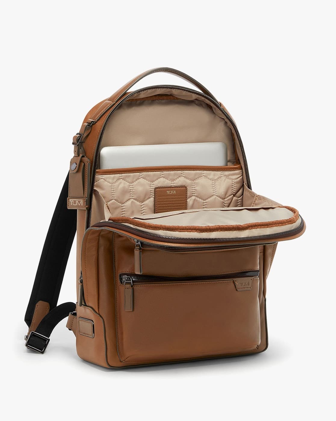 Buy TUMI Bradner Laptop Backpack | Cognac Brown Color Men | AJIO LUXE