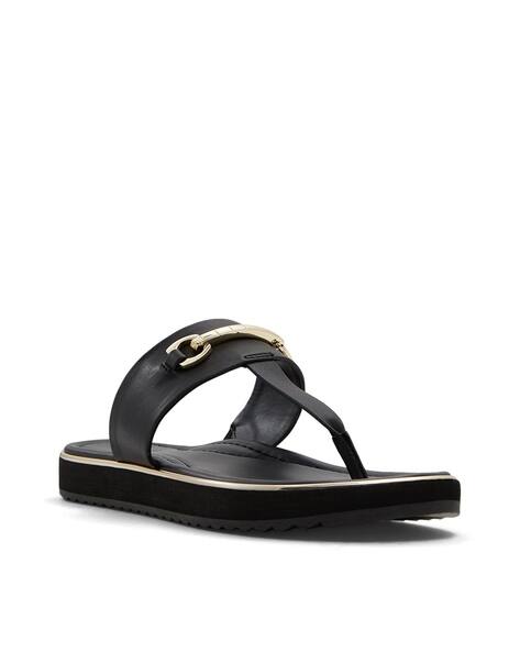 Buy Black Flat Sandals for Women by Aldo Online