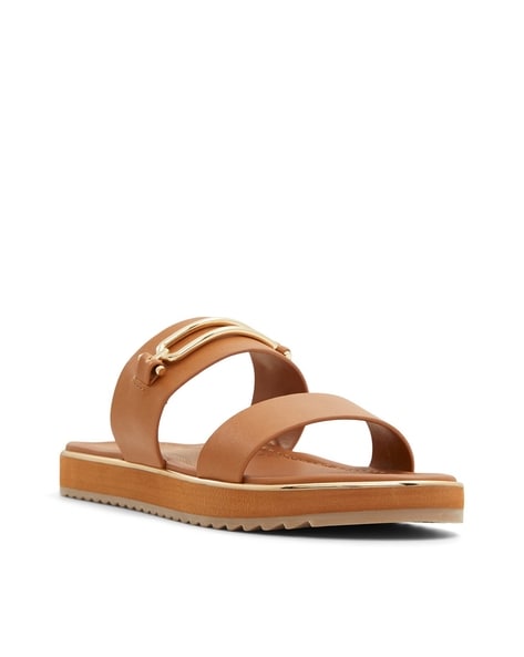 Aldo Women Dual-Strap Flat Sandals