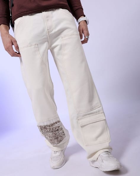 Men Mid-Rise Baggy Fit Jeans