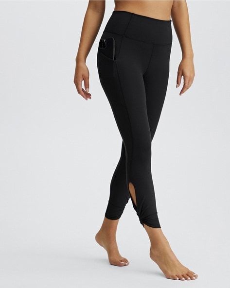 Knee Cut-Out Leggings – Fit and Free Company
