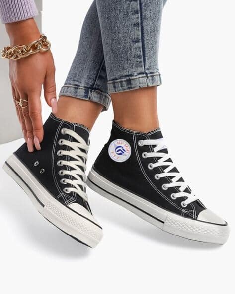 Buy Black Casual Shoes for Women by FTZ Online