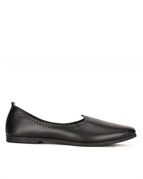 Bata Men Pointed-Toe Slip-On Driver Shoes