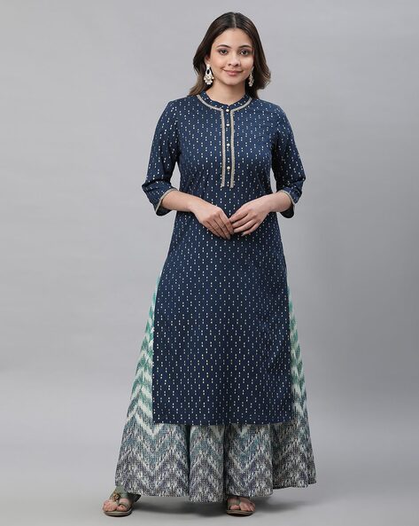 Aurelia Women Printed Straight Kurta