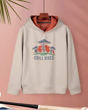 hellcat Boys Graphic Print Regular Fit Hooded T-Shirt-picture-22
