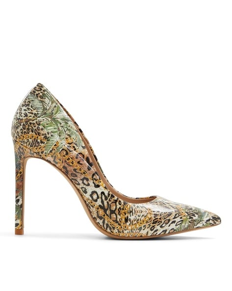 Aldo Women Animal Print Pointed-Toe Stilettos