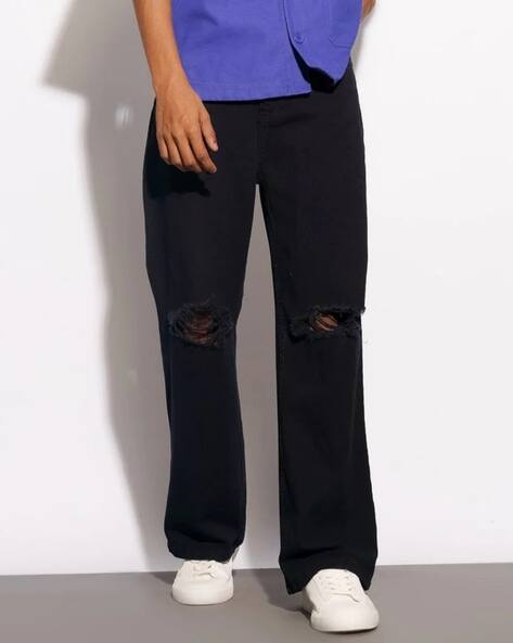 Solid Jeans