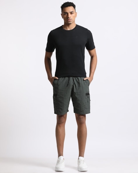 Buy Grey Shorts 3 4ths for Men by Altheory Sport by AZORTE Online Ajio