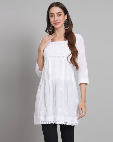 Cotton Tunics for Women- Paramount Chikan
