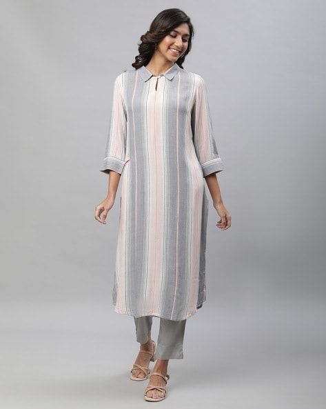 Buy Multicoloured Kurtas for Women by AURELIA Online Ajio