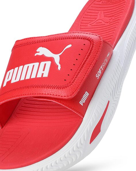 Buy For All Time Red Flip Flop Slippers for Men by PUMA Online Ajio