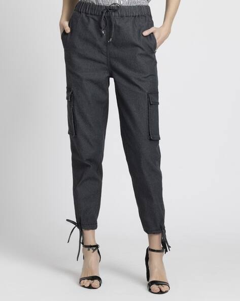 Shaye Women Relaxed Fit Flat-Front Cargo Pants