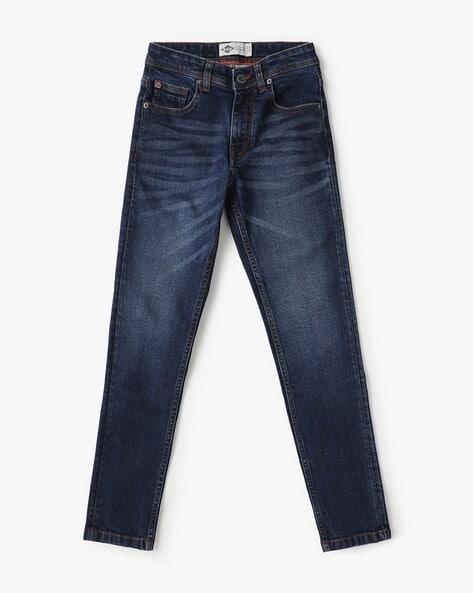 Boys Lightly Washed Skinny Fit Jeans