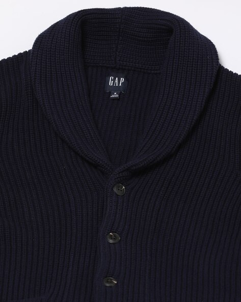 Gap mens deals shawl collar cardigan