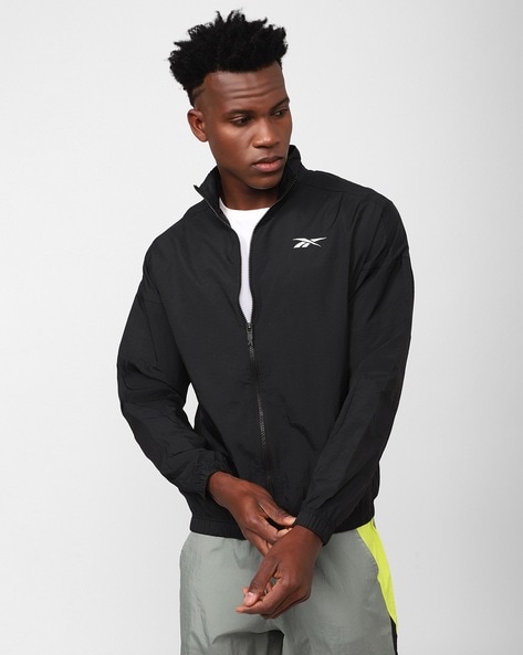 Reebok Regular Fit Zip-Front Track Jacket