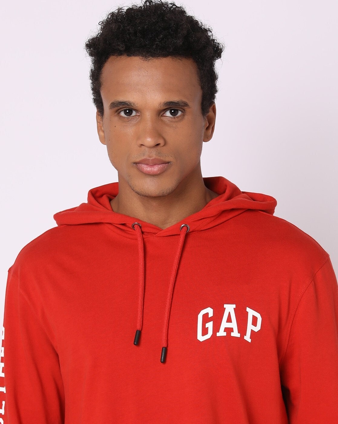 Red gap logo on sale hoodie